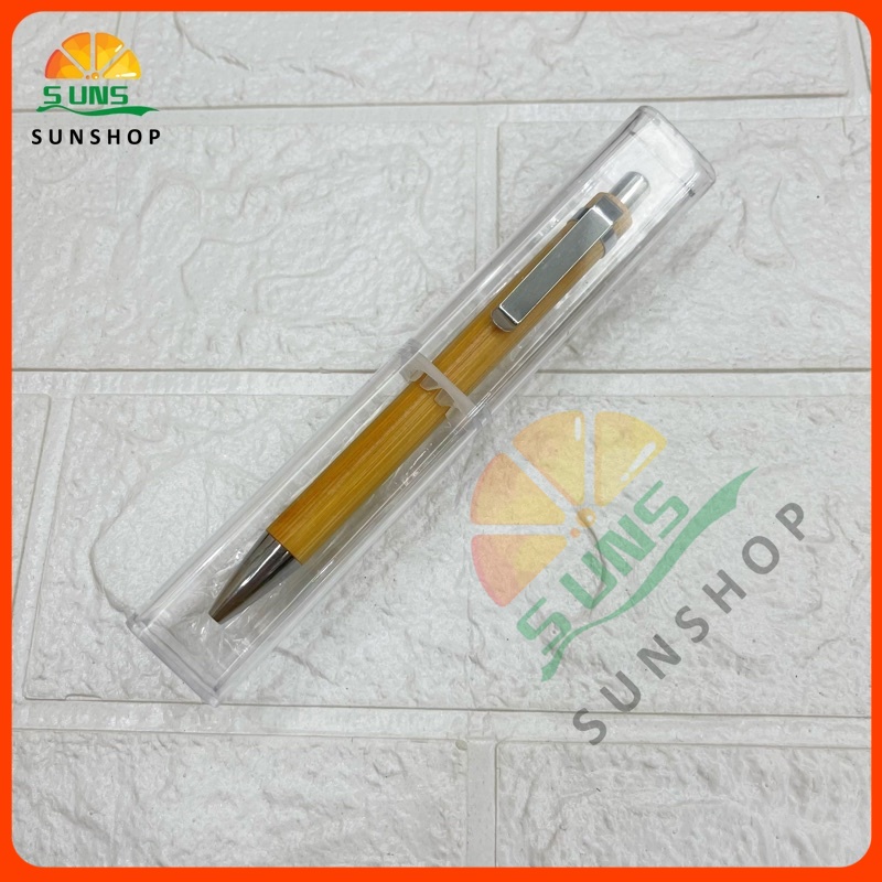 Pc Eco Bamboo Pen Ballpen For Custom Made Souvenir And Giveaway No