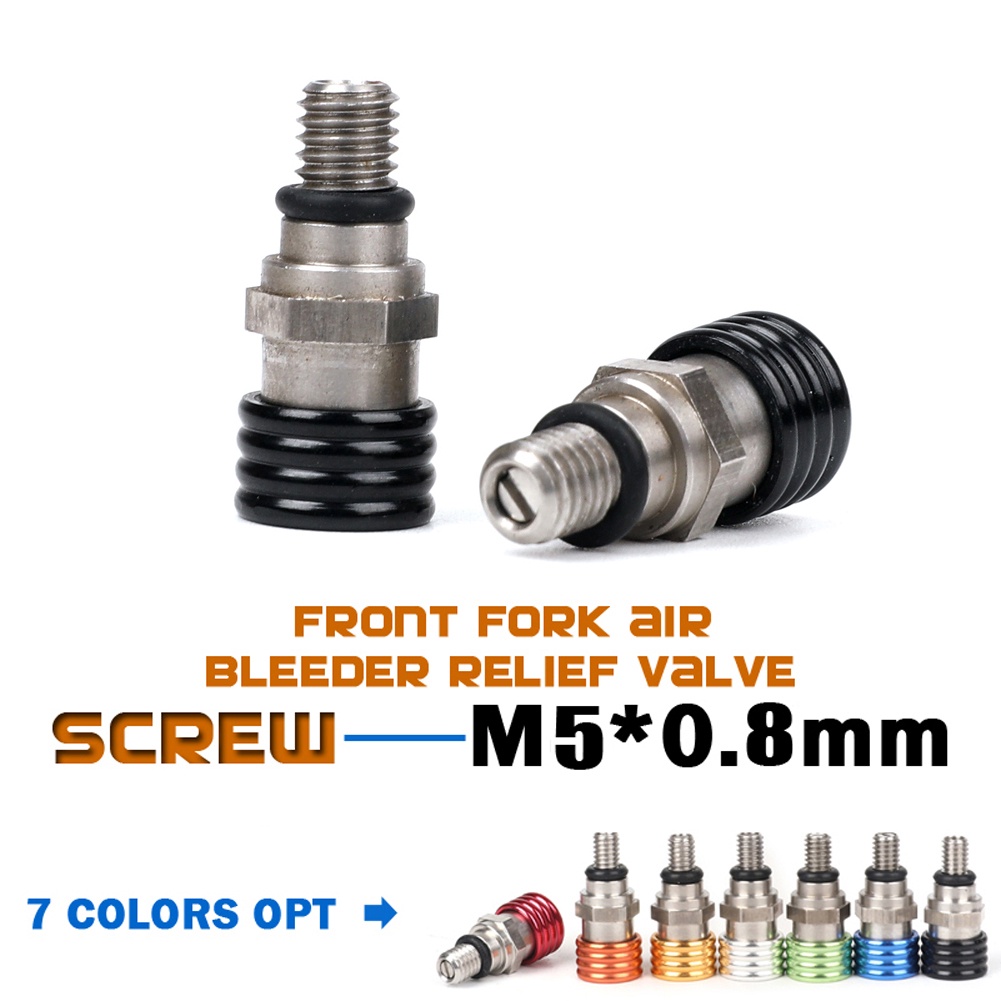 Refit M Mm Fork Bleeder Relief Valves Fork Relief Valve For Crf Yzf