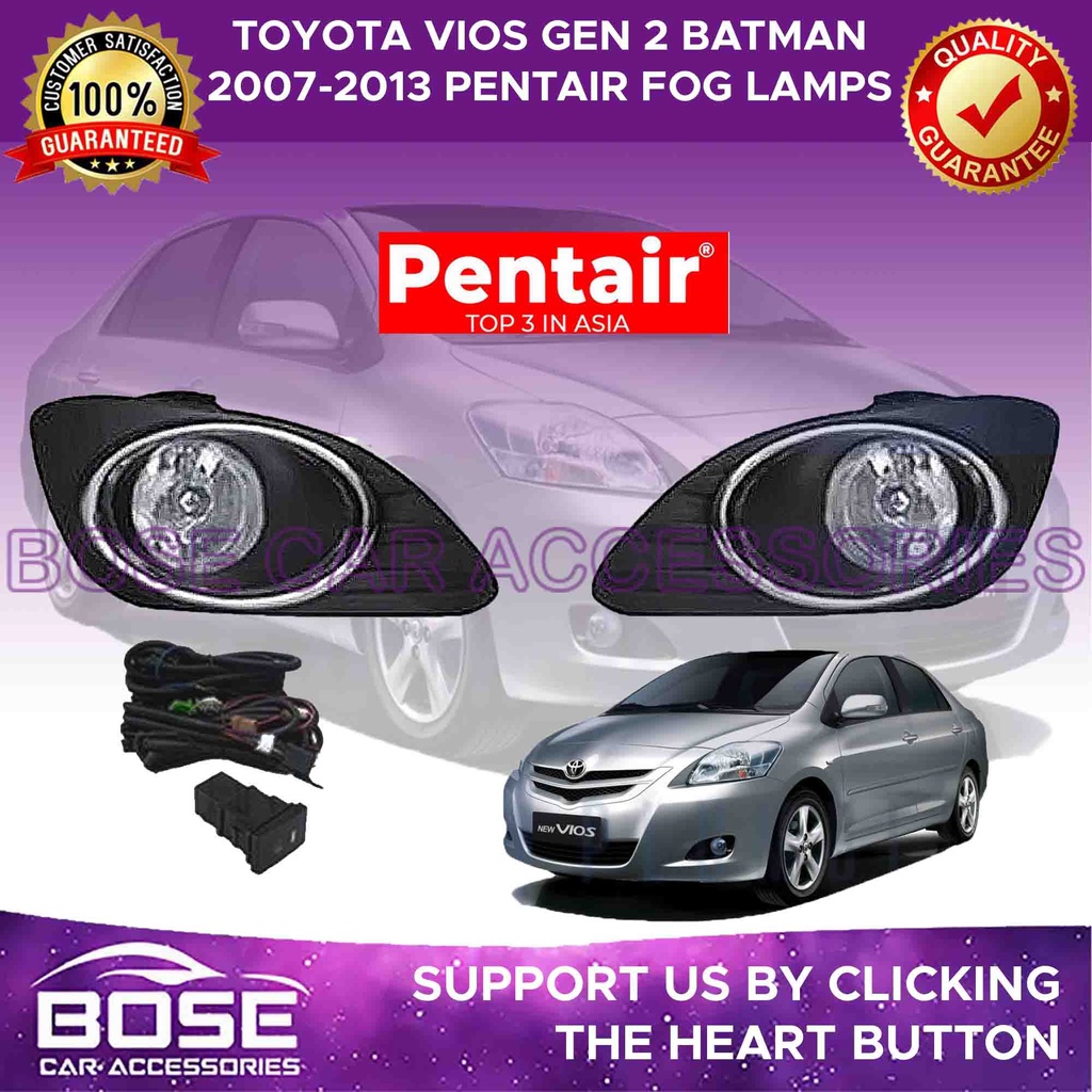 Pentair Toyota Vios 2007 2013 Yaris 2007 2013 Fog Light Fog