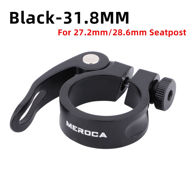 Meroca Bicycle Seatpost Clamp Mm Mtb Road Bike Seat Tube Quick