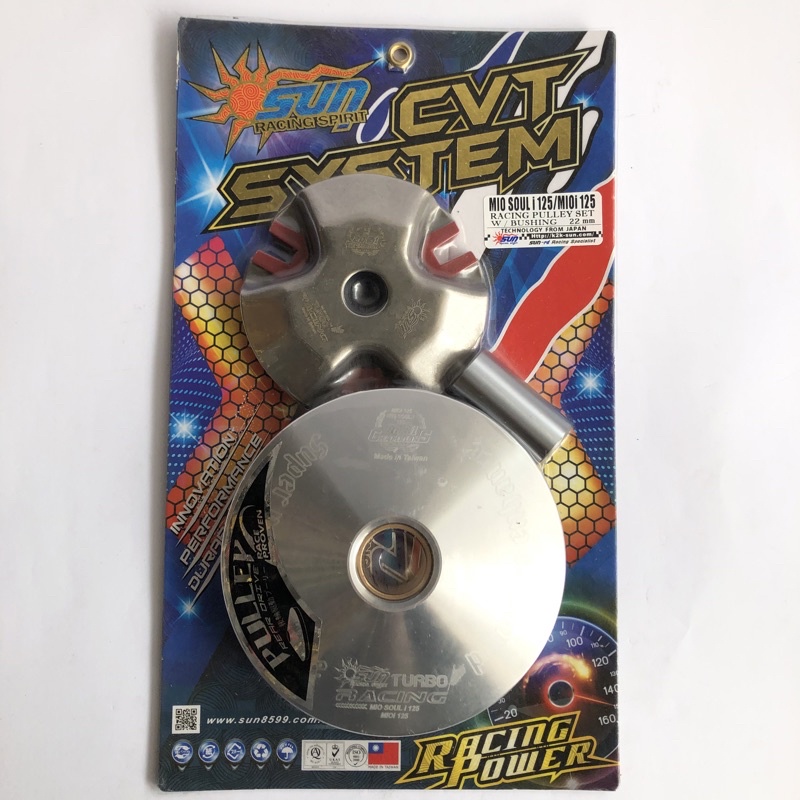 SUN RACING PULLEY SET W BUSHING 22 Mm MIO SOUL I 125 MIO I 125 M3