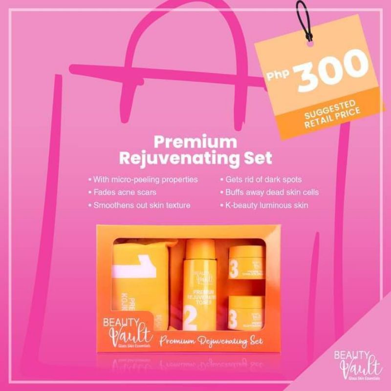 Beauty Vault Premium Rejuvenating Set With Freebis Shopee Philippines