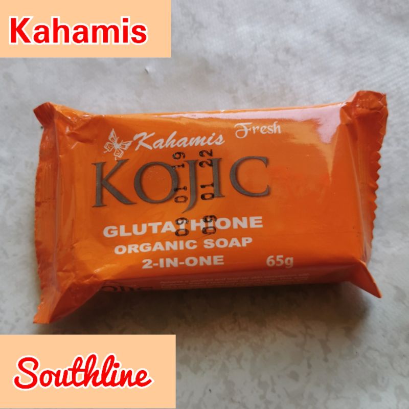 Kahamis Kojic Glutathione Organic Soap 65g Shopee Philippines