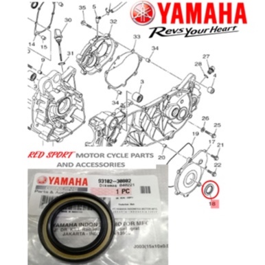 Oil Seal Pulley Side For Nmax V Yamaha Genuine