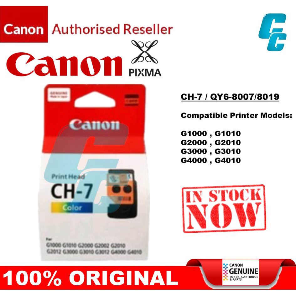 Canon QY6 8003 8007 8019 CA91 CA92 BH7 BH 7 CH7 CH 7 Print Head For