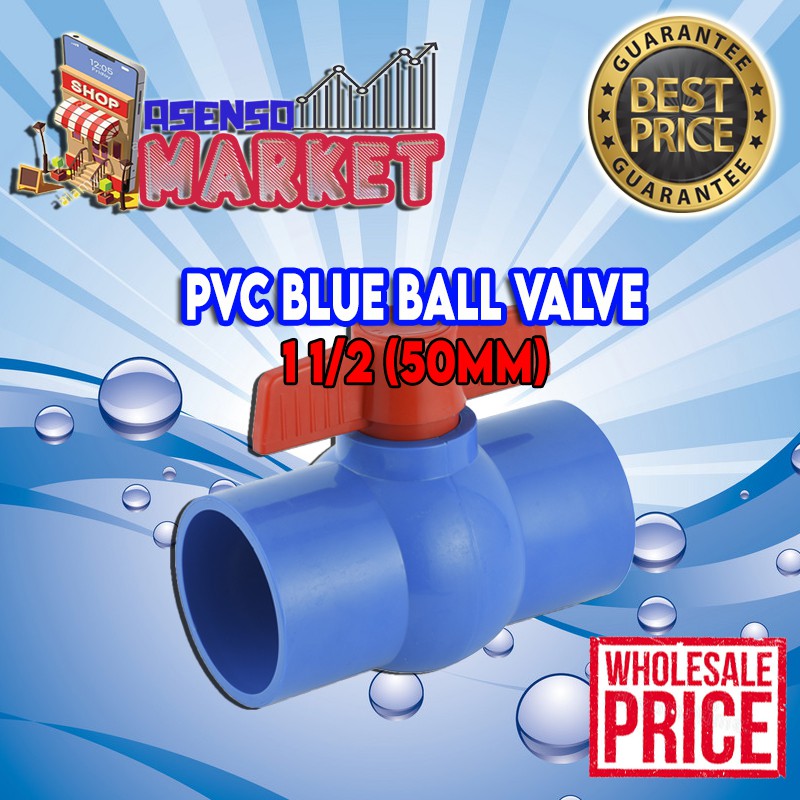 Pvc Blue Ball Valve Shopee Philippines