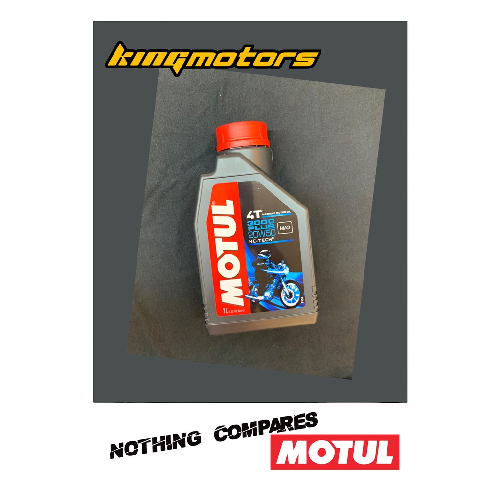 Motul 3000 PLUS 20W50 HC Tech 800ml 1 Liter Shopee Philippines