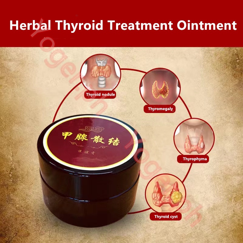 Herbal Thyroid Treatment Cream Thyroid Ointment For Thyromegaly Thyroid