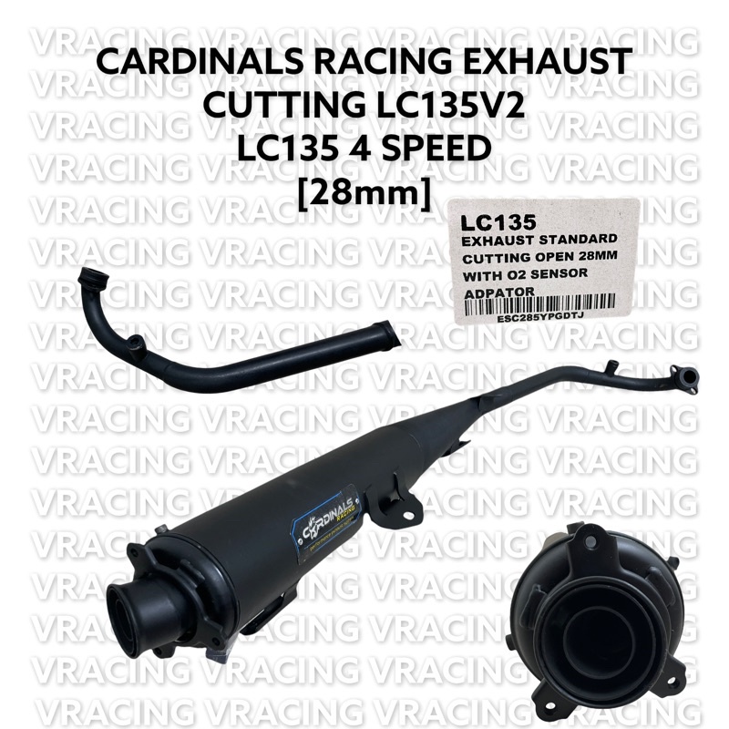 Cardinals Racing Exhaust Y Zr Y Zr Rs Lc Nvx Mm Mm