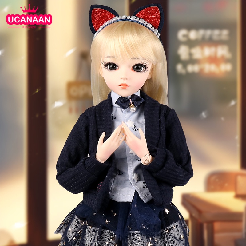 New Ucanaan Handmade Bjd Dolls Full Set Large Cm Fashion