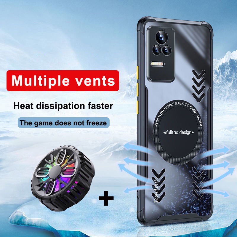 Graphene Vent Hole Case For Redmi K K Pro Heat Dissipation