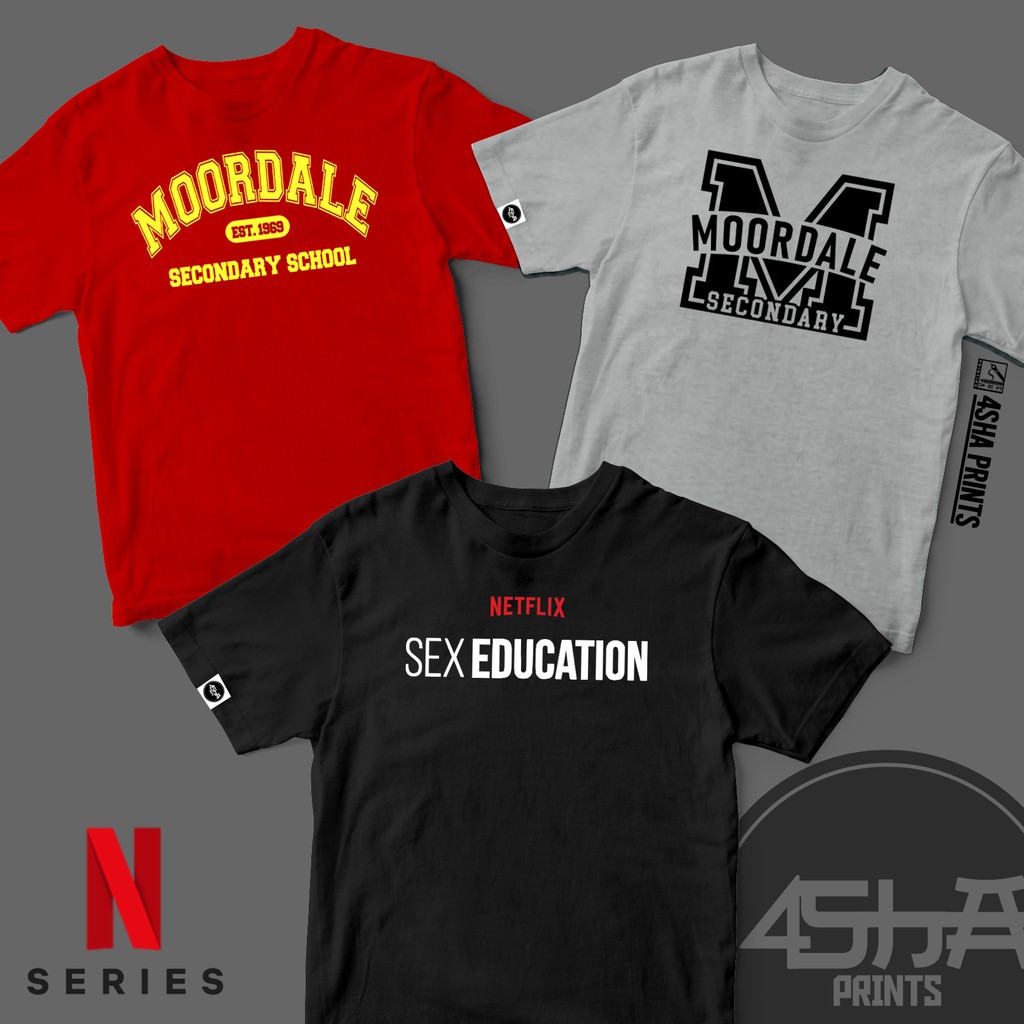 Sex Education Moordale NetflixSeries Inspired Shirt 4shaPrints