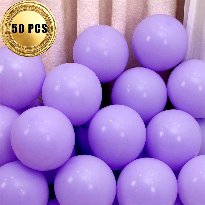 10 Inches 50 20 PCS Pastel Macaron Latex Balloons Birthday Party