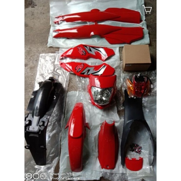 FULL SET FAIRINGS HONDA RS 125 XRM 125 XRM 110 WITH FREE BOLTS