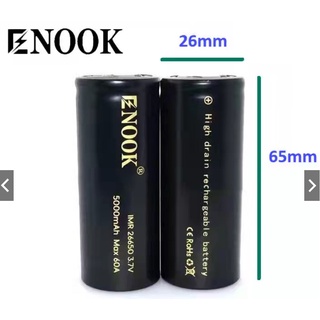 Pcs Legit Enook Battery Mah A V Lithium Rechargeable