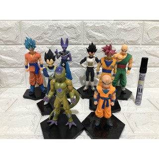 Dragon Ball Z DBZ Son Goku Vegeta Gold Frieza Yamcha Tien Shinhan