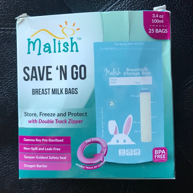 Malish Breast Milk Storage Bag 25pcs Shopee Philippines