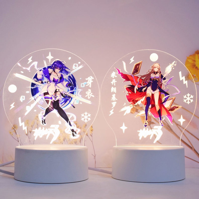 Honkai Impact 3 Decorations Fuhua Glowing Gifts Yae Sakura Night Lights