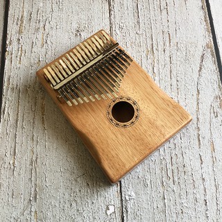 Key Kalimba Customized Engrave African Solid Pine Mahogany Thumb