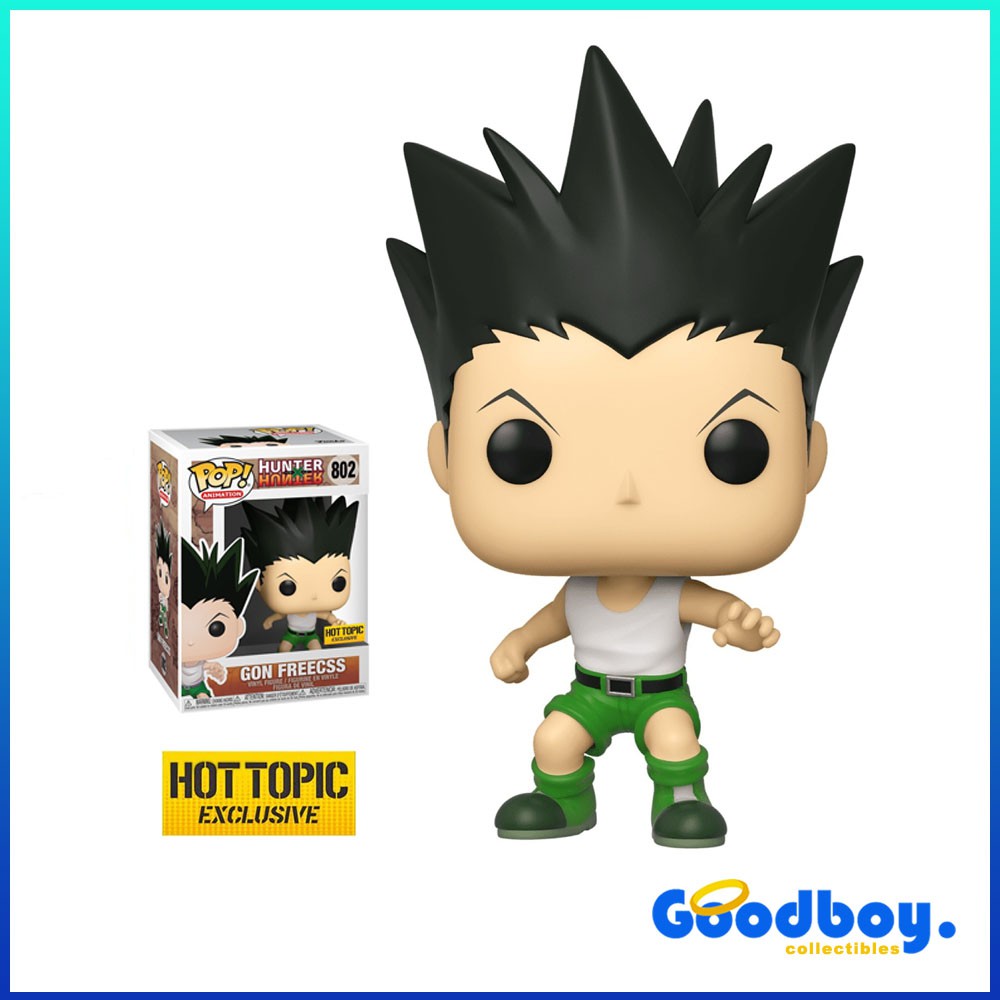 Original Funko Pop HUNTER X HUNTER GON FREECS 802 HOT TOPIC