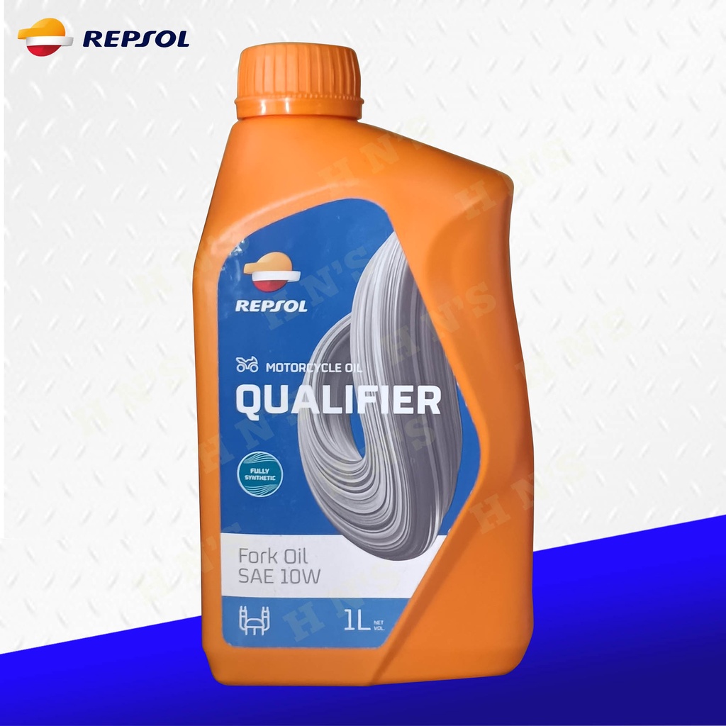 REPSOL Qualifier Fork Oil SAE 10W Fully Synthetic 1L 1 Liter