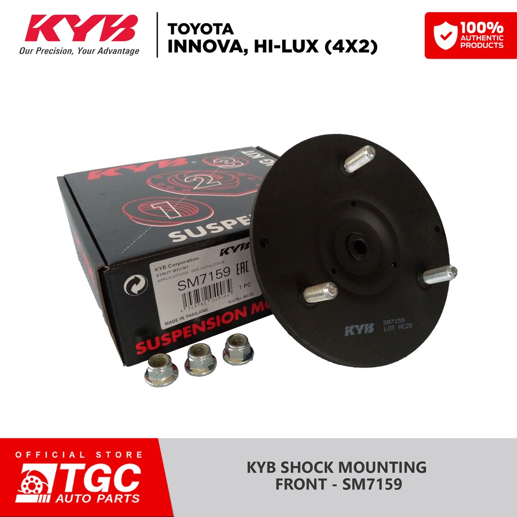 KYB KAYABA Front Shock Mounting Toyota Innova Hi Lux 4X2 2005 2022