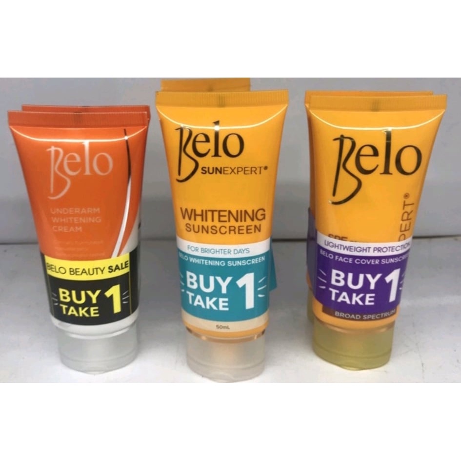 Belo Buy Take Same Variant Face Cream Ml Sunscreen Ml