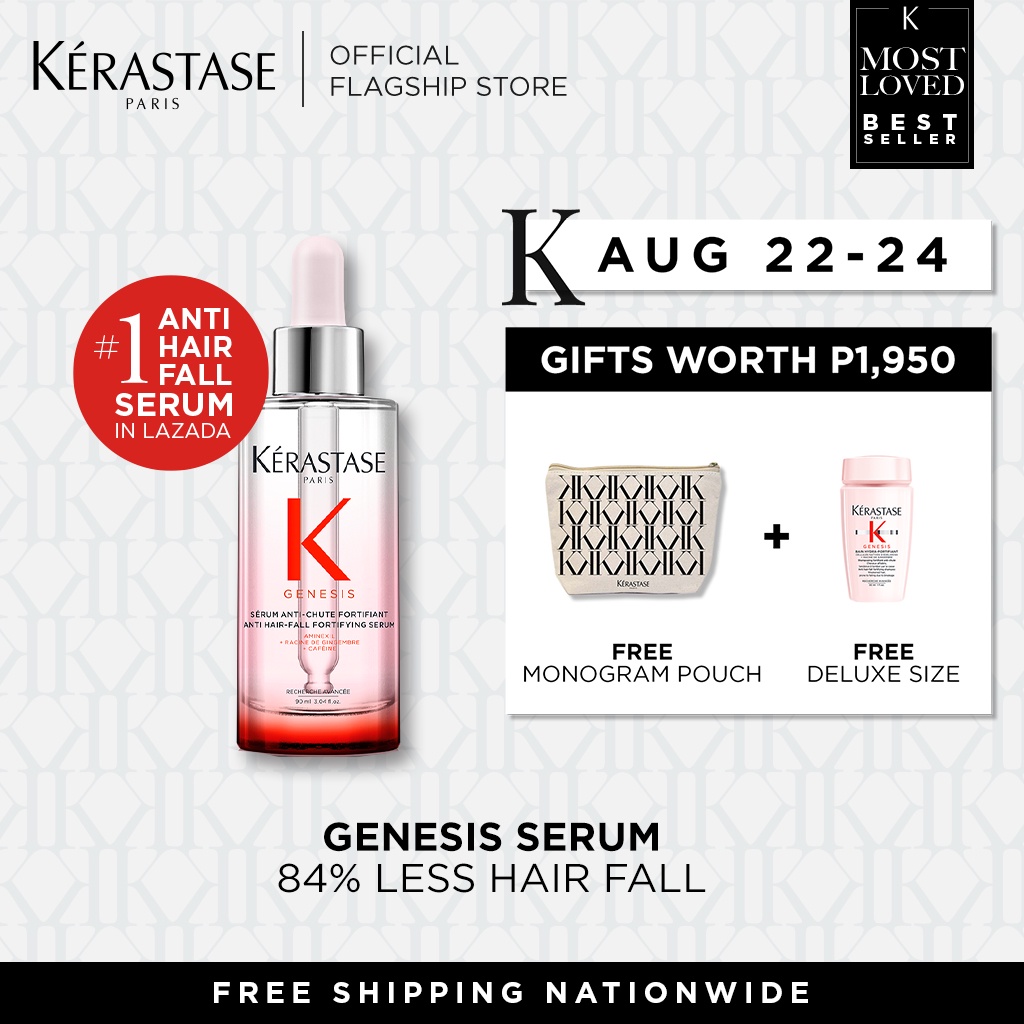 K Rastase Genesis Anti Hair Fall Fortifying Serum Shopee Philippines