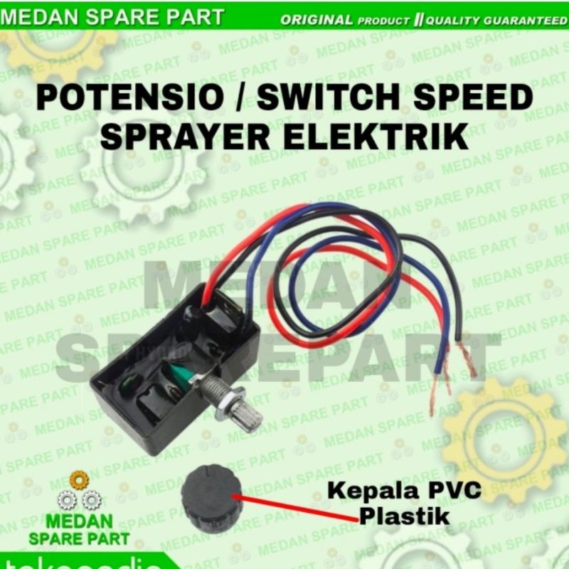 Speed Switch Sprayer Potentio Speed Pump Speed Controller CBA Shopee