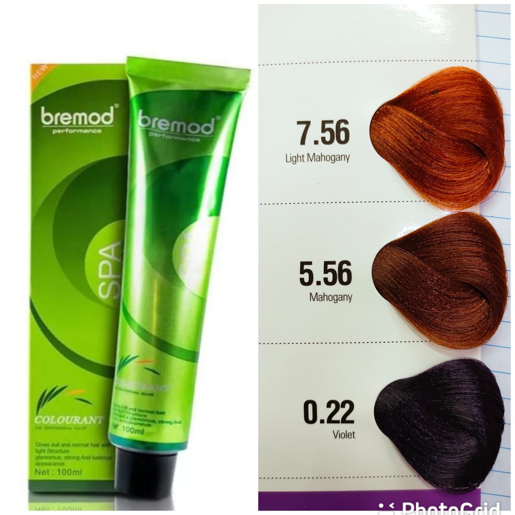 Bremod Performance Hair CoLor OnLy 100ML Authentic Shopee Philippines