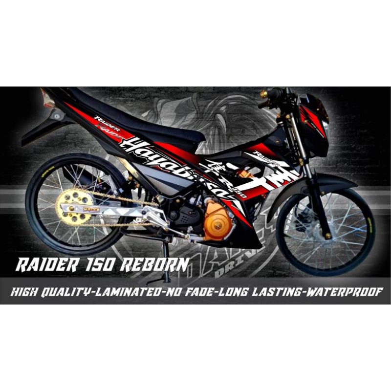 Suzuki Raider Reborn Hayabusa Design Latest Shopee Philippines