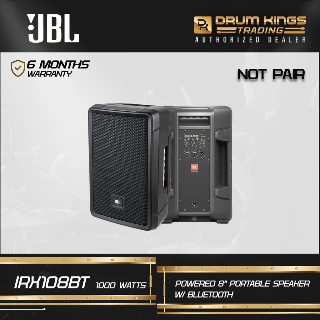 JBL IRX108BT Powered 8 Portable Speaker With Bluetooth Shopee