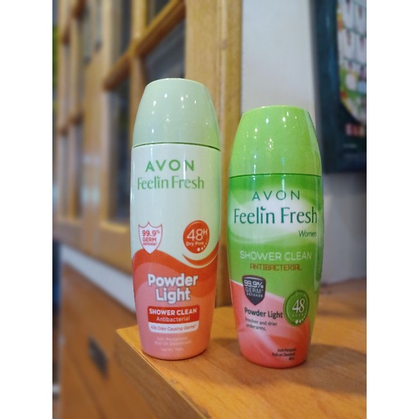 AVON Feelin Fresh Powder Light Anti Perspirant Roll On Deodorant 40mL