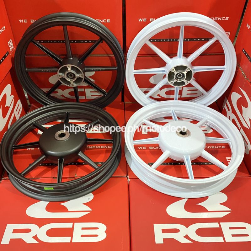 RCB RB8 MAGS WHITE MATTE GRAY SP811 MIO I 125 Soul I 125 M3 MXI