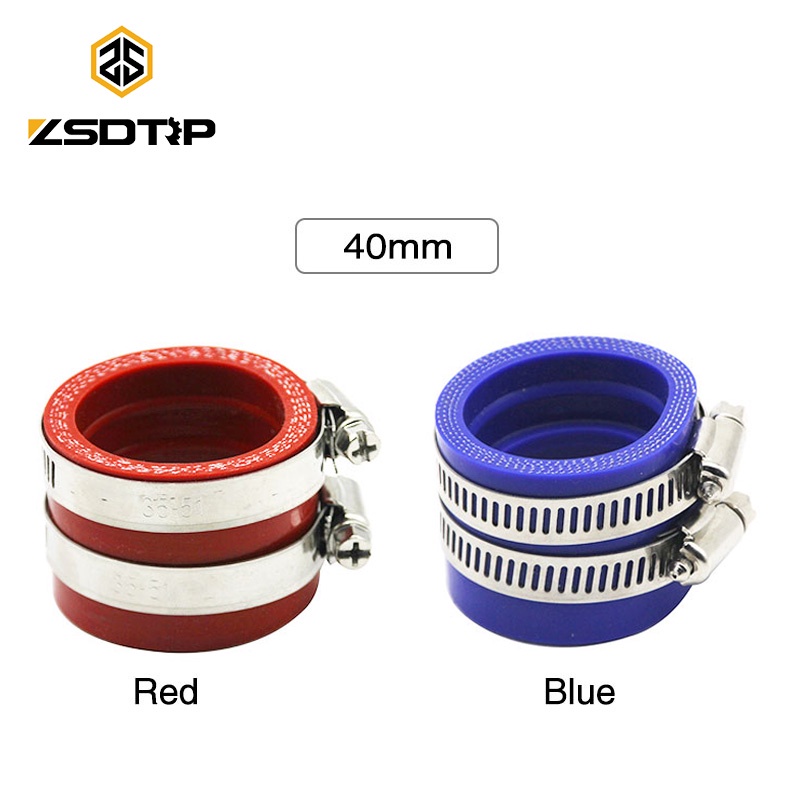 Zsdtrp Mm Motorcycle Carburetor Rubber Adapter Inlet Intake Pipe For