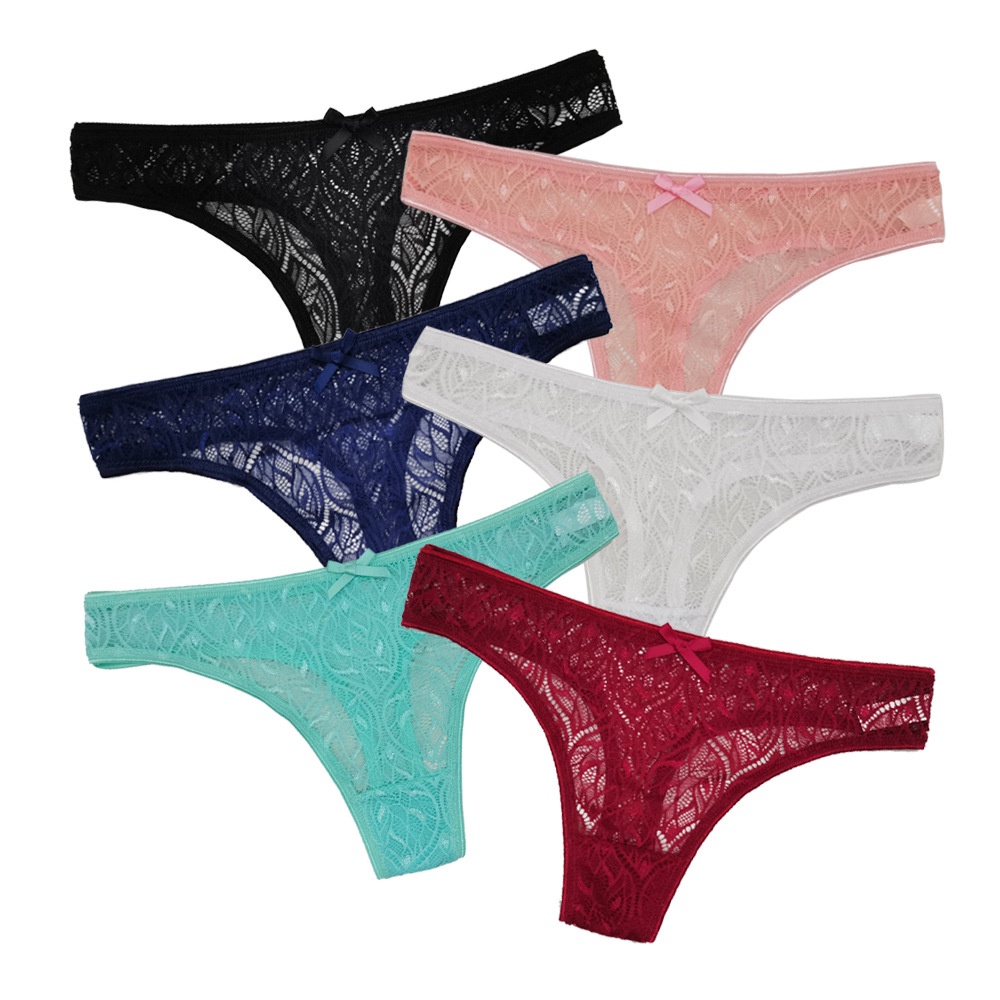 Sexy Panties G String Lace Women Underwear Thong Low Waist Pants Woman