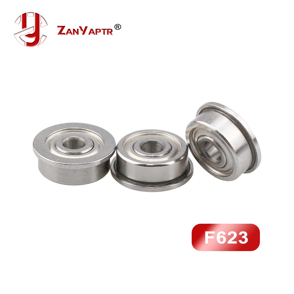 10 Pcs Lot F623 ZZ Flange Bushing Ball Bearings F623ZZ 3 10 4 Mm Free