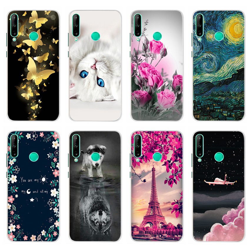 Huawei Y P Med Lx Lx N Cute Printed Soft Silicone Clear Tpu