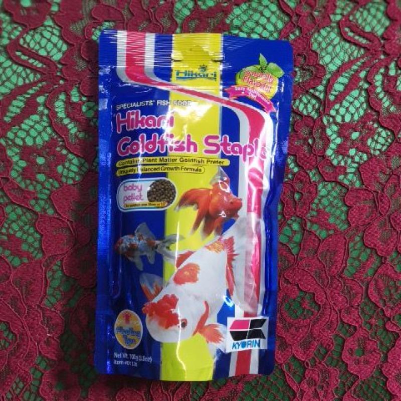 Hikari Goldfish Staple Baby Pellet 100g Shopee Philippines