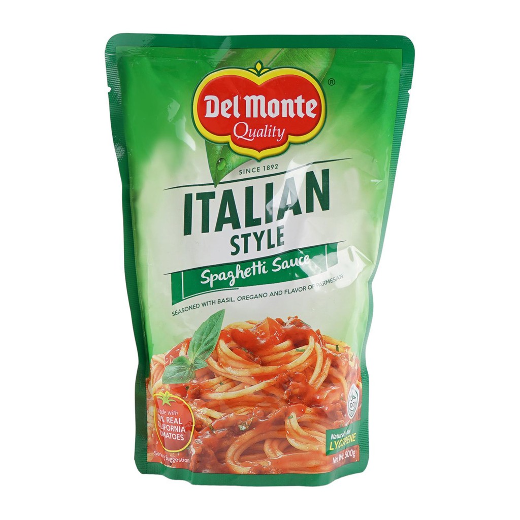 Del Monte Spaghetti Sauce Italian Style G Shopee Philippines