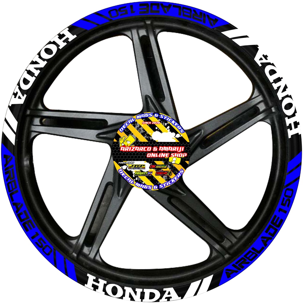 Honda Airblade New Design Decal Mag Sticker Good For Mags