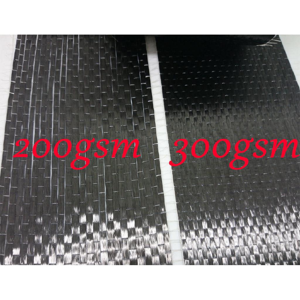 Grade A B 12k 300gsm Real Carbon Fiber Cloth Fabric Toray T700