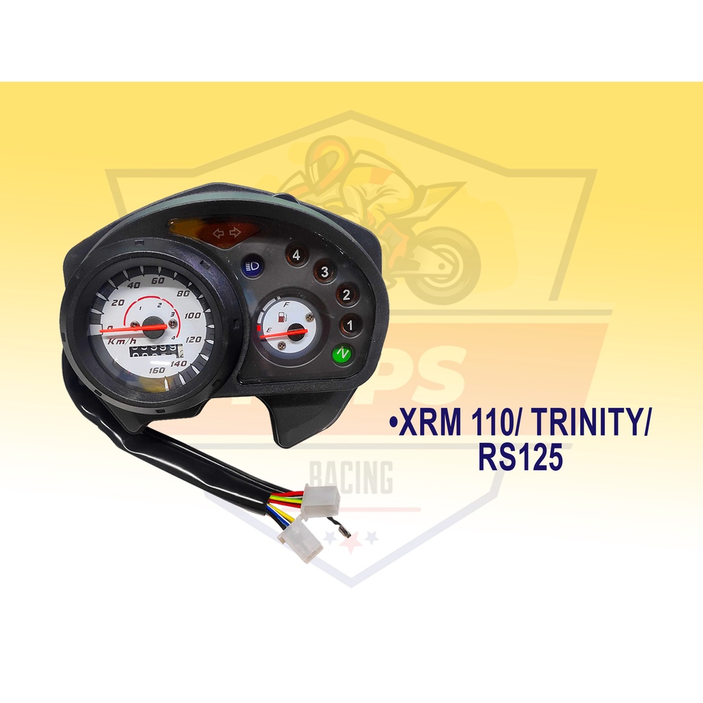 Motorcycle SPEEDOMETER GAUGE ASSY SMA XRM RS TRINITY CG125 TMX CT100