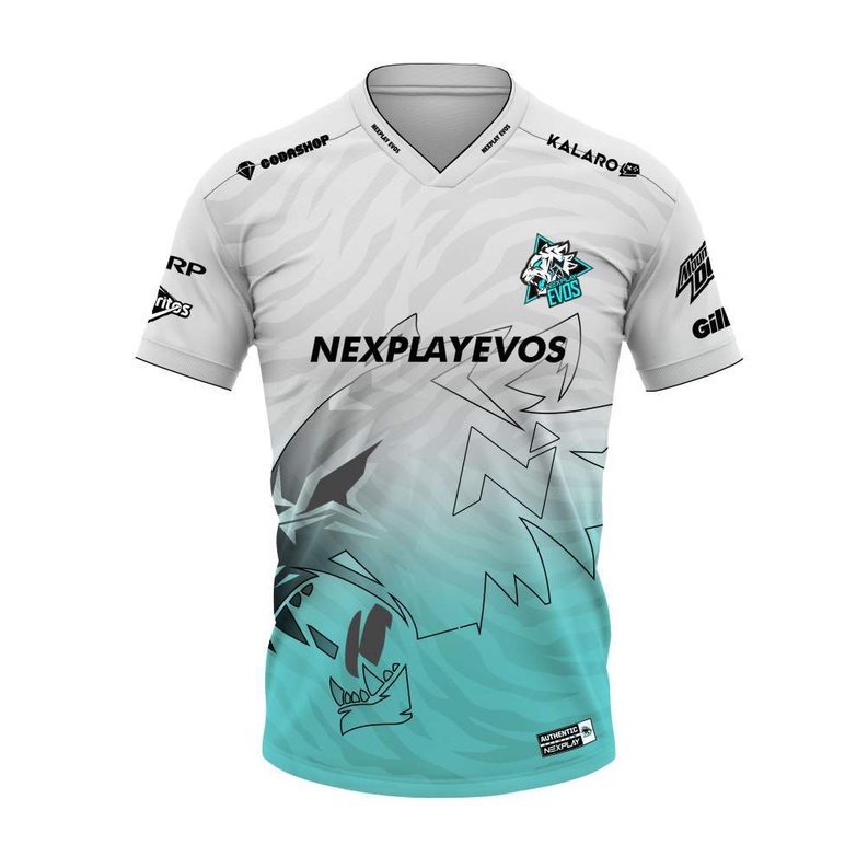 Nextplay Evos S10 Jersey NXP NexplayEsports White Jersey 2022 Free