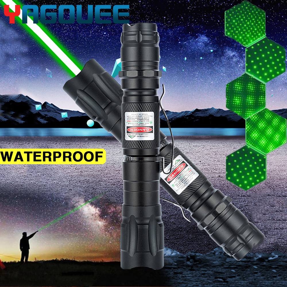 Flashlight Long Range High Power Laser Pointer Rechargeable Usb