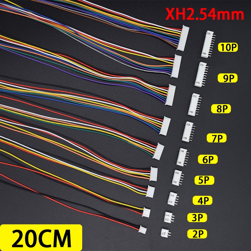 Set Jst Xh Mm Wire Cable Connector Plug Rc Battery Connector Wire