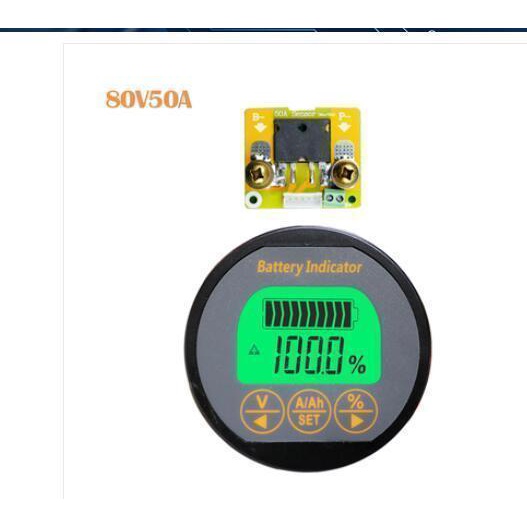 Coulometer Battery Monitor Dc V A A A Capacity Tester Meter