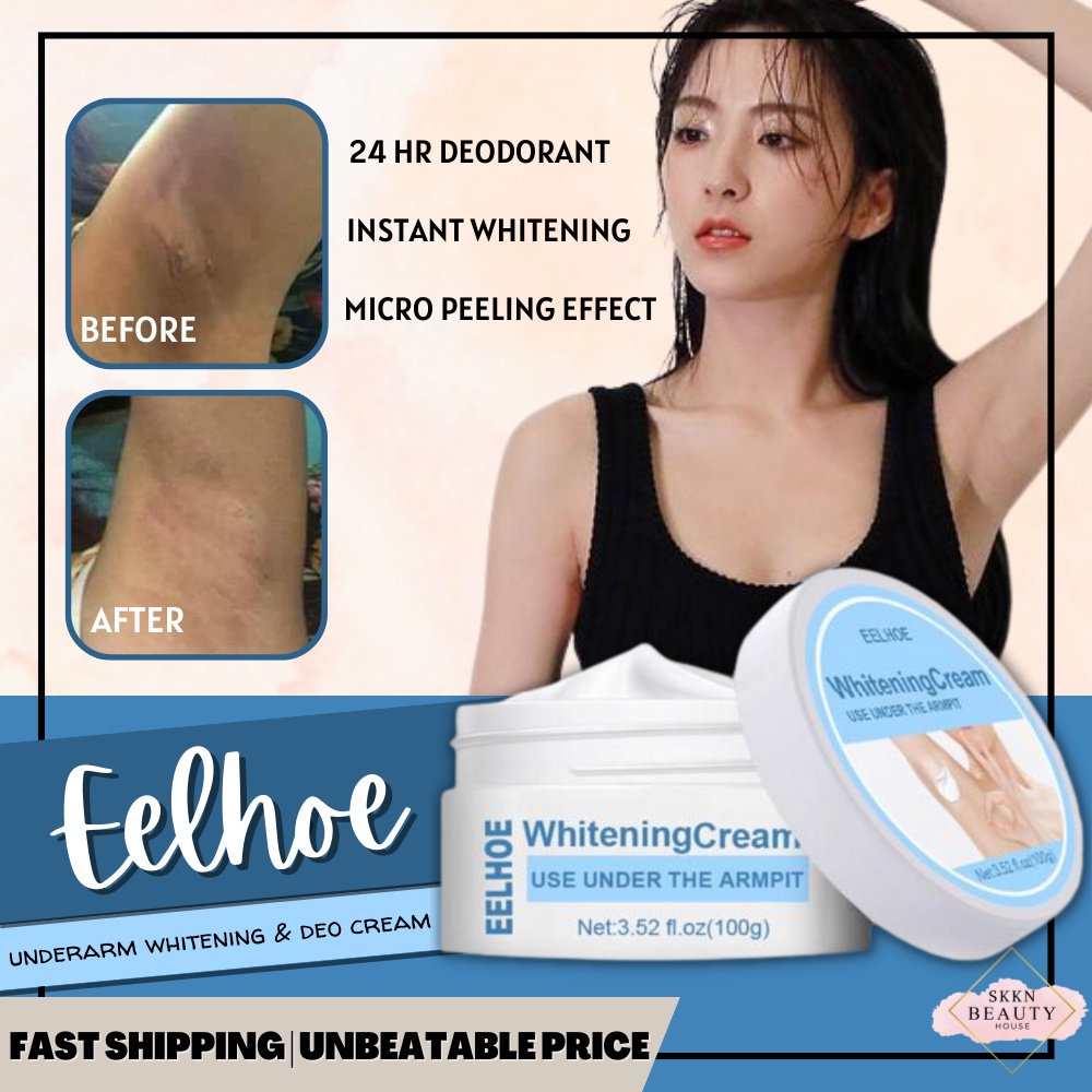 Eelhoe Underarm Super Whitening Nourishing Deodorant Cream Arms