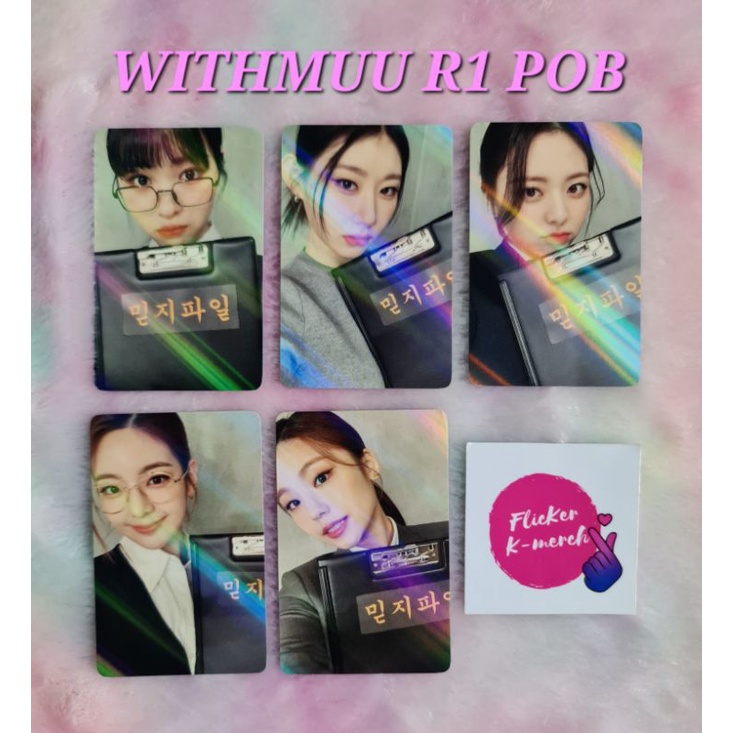 Onhand Itzy Checkmate Official Site Pob Round Withmuu Makestar