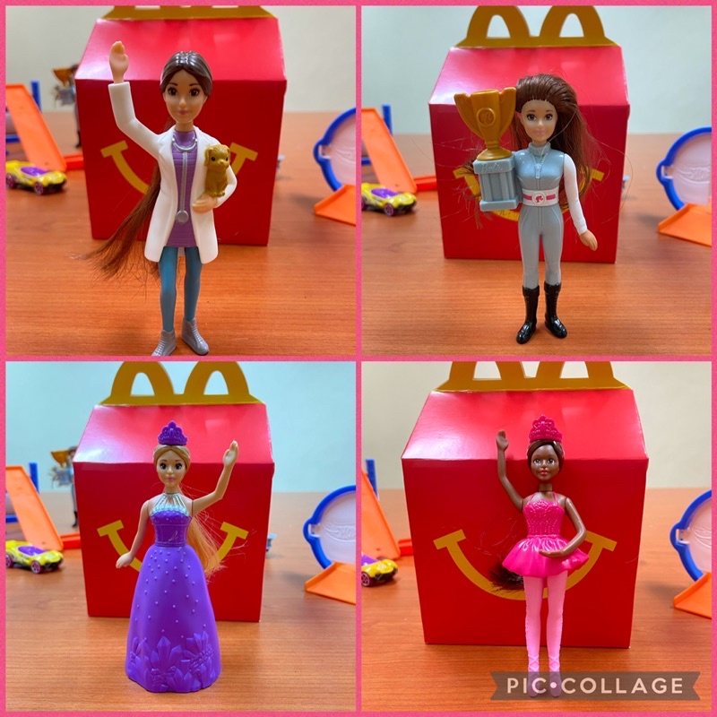 Happy Meal Barbie And Hot Wheels Toys Sold Per Piece Shopee Philippines